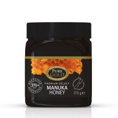 Pure Gold MGO 370+ Premium Select Manuka Honey – 375g