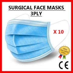 Disposable Surgical Face Mask - 10 Units