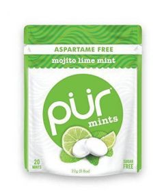 PUR Mints - 12 Bags (240 Mints) Mojito Lime