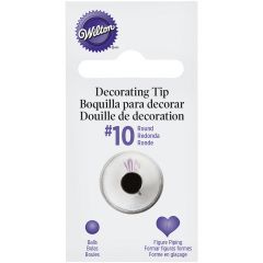 Wilton Decorating Round Tip #10 Carded