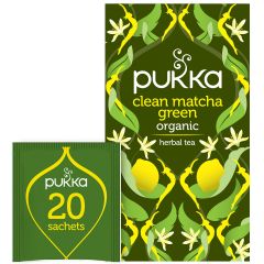 Pukka Herbal Organic Teas - Clean Matcha Green