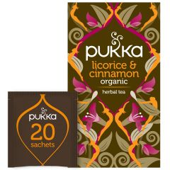Pukka Herbal Organic Teas - Licorice & Cinnamon