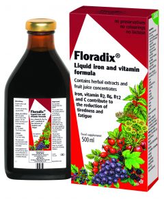 Floradix - Liquid Iron and Vitamin Formula - 500ml