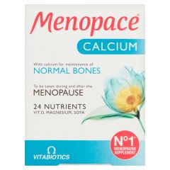 Vitabiotics Menopace Calcium - 60 Tablets