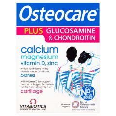 Vitabiotics Osteocare Plus Glucosamine & Chondroitin - 60 Tablets