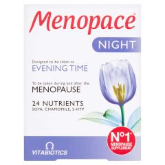 Vitabiotics Menopace Night - 30 Tablets