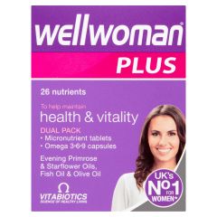 Vitabiotics Wellwoman Plus - 28 Tablets + 28 Capsules