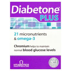 Vitabiotics Diabetone Plus - 28 Tablets + 28 Capsules