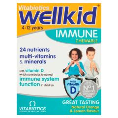 Vitabiotics WellKid Immune Chewable - 30 Tablets