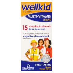 Vitabiotics Wellkid Multi-Vitamin Liquid - 150ml