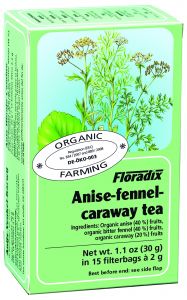 Salus Floradix - Anise, Fennel, Caraway - 15 Herbal Teabags