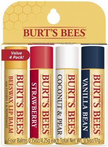 Burt's Bee - Bit of Burt's 4 Pack Balms