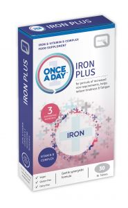 Quest Once a Day - Iron Plus - 30 Tablets