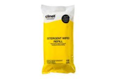 Clinell Detergent Wipes - 110 Tub Refill