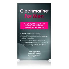 Cleanmarine for Men - 30 x 600mg Marine Gelcaps