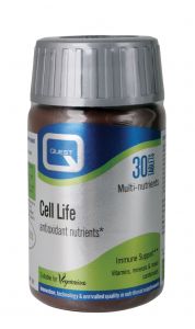 Quest Cell Life - Antioxidant Nutrients - 30 Tablets