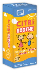 Quest Citre Soothe - Children's Honey & Lemon Syrup - 150ml
