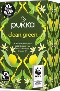 Pukka Herbal Organic Teas - Clean Green Tea