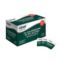 Clinell Alcohol Wipes - 240 Sachets