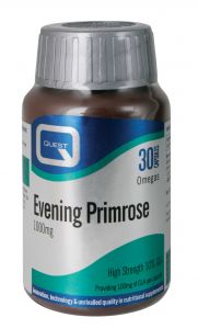 Quest Evening Primrose Oil Omega 6 - 1000mg - 30 Capsules