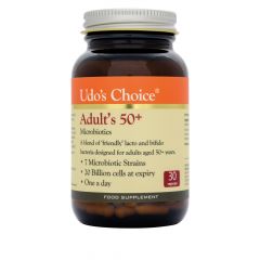 Udos Choice Adult 50+ Blend Microbiotics - 30 Vegecaps