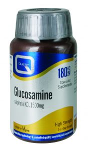 Quest Glucosamine - 1500mg - Twin Pack - 2 x 90 Vegan Tablets