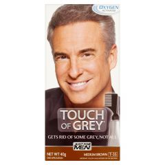 3x Just For Men Touch Of Grey - Medium Brown Grey T-35