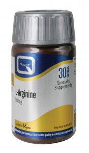 Quest L-Arginine 500mg - Cardiovascular Support - 30 Capsules