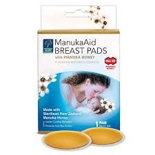 Manuka Health MGO 400+ ManukaAid Breast Pads with Manuka Honey - Pack of 2