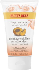 Burt's Bee Peach & Willow Bark - Deep Pore Scrub