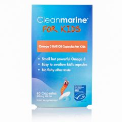 Cleanmarine for Kids - 60 x 200mg Capsules (Pack of 2)