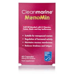 Cleanmarine Menomin for Women - 60 x 600mg Gelcaps 