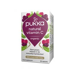 Pukka Herbs Organic Natural Vitamin C - 60 Capsules