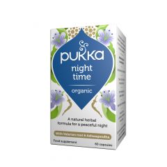 Pukka Herbs Organic Night Time - 60 Capsules