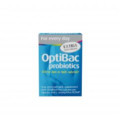 OptiBac Probiotics | For Every Day Extra Strength | 30 Capsules