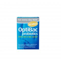 OptiBac Probiotics | For Every Day Max Strength | 30 Capsules