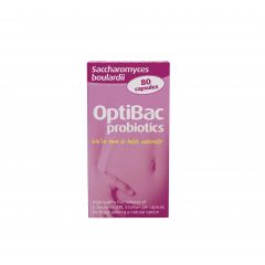 OptiBac Probiotics | Saccharomyces Boulardii | 80 Capsules