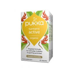 Pukka Herbs Organic Turmeric Active - 60 Capsules