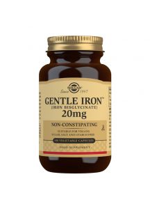 Solgar Gentle Iron (Iron Bisglycinate) 20 mg - 180 Vegicaps