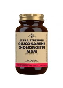 Solgar Extra Strength Glucosamine Chondroitin MSM - 120 Tablets
