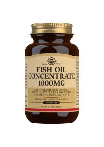 Solgar Fish Oil Concentrate 1000 mg - 120 Softgels