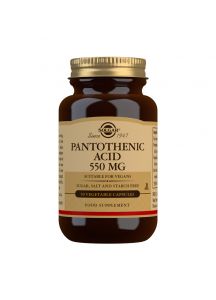 Solgar Pantothenic Acid 550 mg - 50 Vegicaps