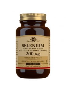 Solgar Selenium (Yeast-Free) 200 µg - 50 Tablets