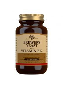 Solgar Brewer's Yeast with Vitamin B12 - 250 Tablets