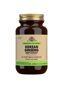 Solgar Korean Ginseng Root Extract - 60 Vegicaps