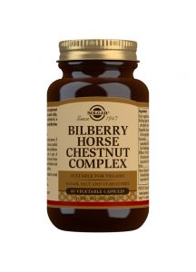 Solgar Bilberry Horse Chestnut Complex - 60 Vegicaps