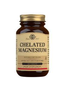 Solgar Chelated Magnesium - 100 Tablets