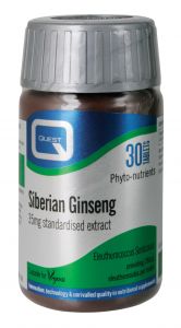 Quest Siberian Ginseng - Concentration Aid - 35mg - 30 Tablets