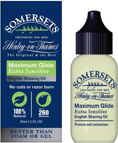 Somersets Shaving Oil for Men - Extra Sensitive - 35ml 