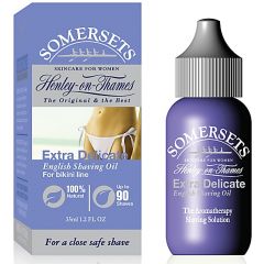 Somersets Women's Shaving Oil Extra Delicate for Bikini Line - 35ml